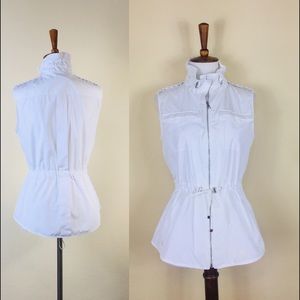 Elie Tahari Vest White  Size XS